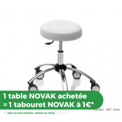 Tabouret à roulettes - Novak M