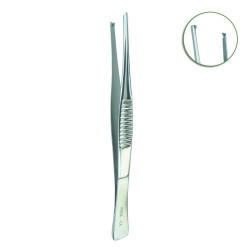Pince à dissection avec/sans griffe 140 mm - Réutilisable