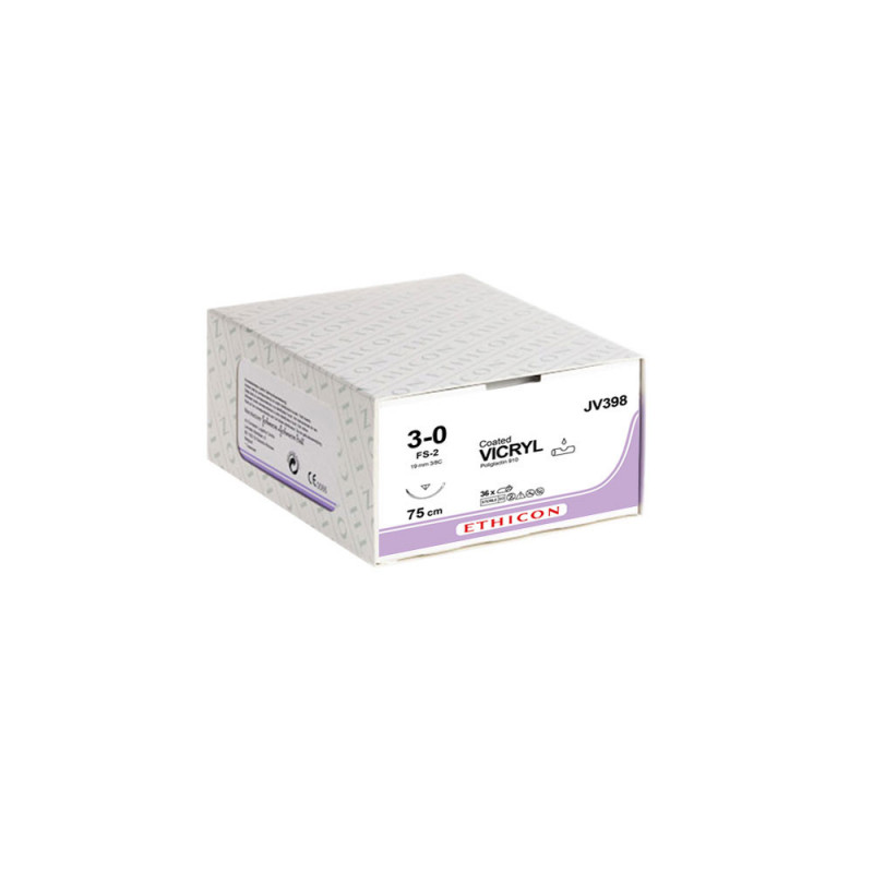 Fil de suture résorbable violet Ethicon Vicryl