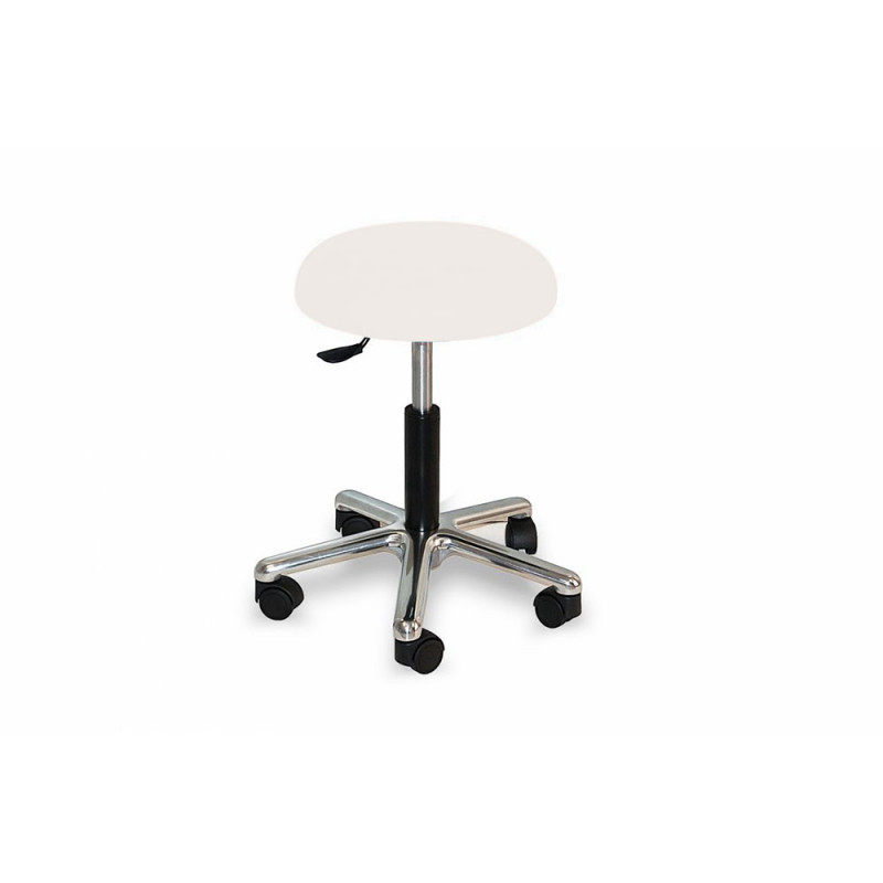 Tabouret sur Roulettes - Assise Ronde - Mobercas - PMD Médical