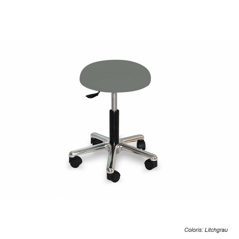 Tabouret sur Roulettes - Assise Ronde - Mobercas - PMD Médical
