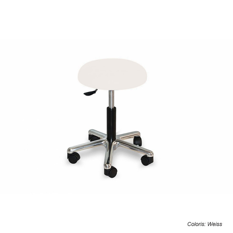 Tabouret sur Roulettes - Assise Ronde - Mobercas - PMD Médical