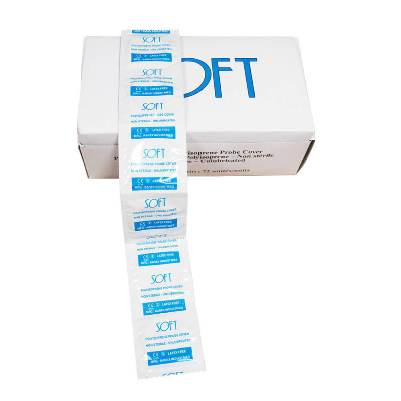 Protège sonde sans latex Soft™ - Boîte de 72 protèges sonde