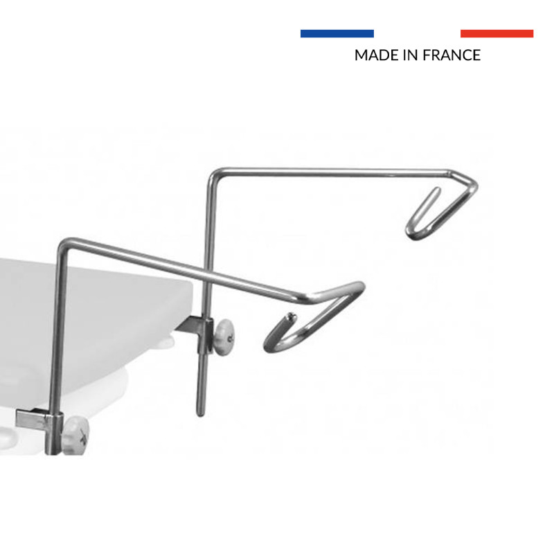 Étriers pour table d'examen - Promotal