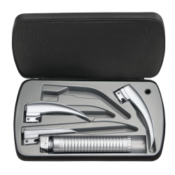 Trousse laryngoscope HEINE + lames Classic+ : Paed 1, Mac 2, Mac 3 - PMD Médical