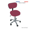 Tabouret médical sur roulettes avec dossier - Promotal®