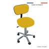 Tabouret médical sur roulettes avec dossier - Promotal®