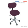 Tabouret médical sur roulettes avec dossier - Promotal®