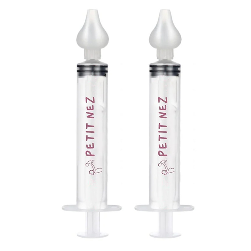 Seringue nasale pour bébé Petit Nez / Lot de 2 pièces - PMD Médical