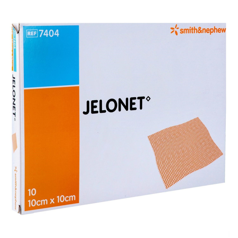 Tulles gras Jelonet stériles SMITH NEPHEW 10x10cm / Bte 10
