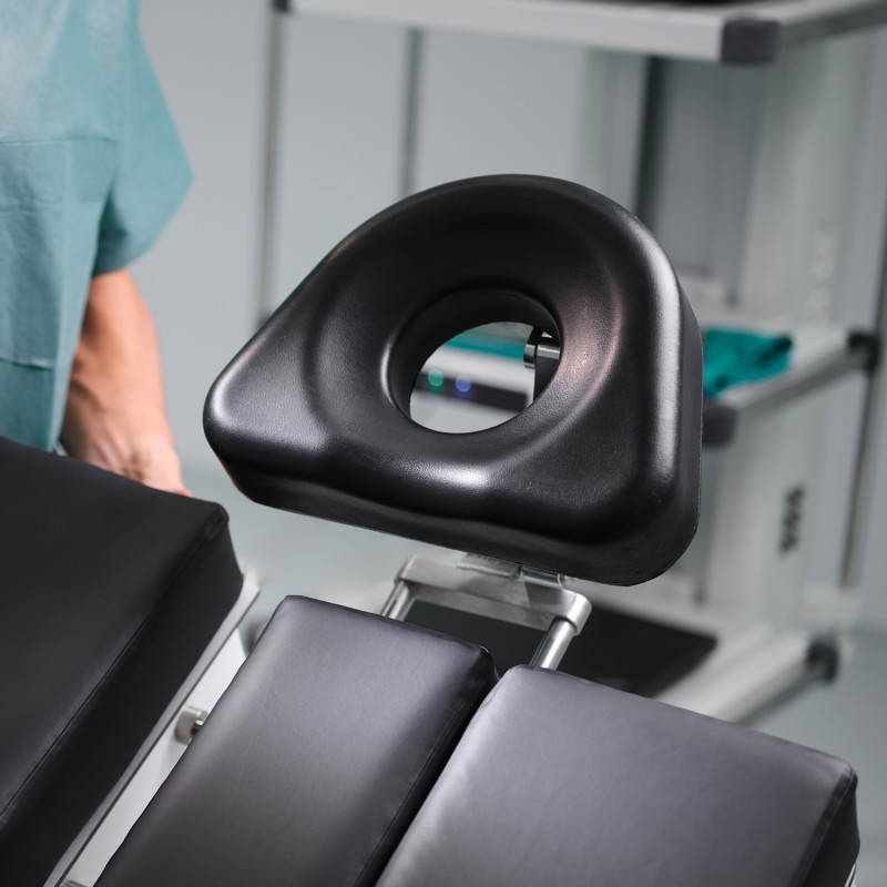 Appui-tête flexible ORL pour table opératoire NOVAK