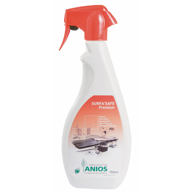 SURFA'SAFE PREMIUM – Détergent désinfectant surfaces 750 ml - PMD MÉDICAL