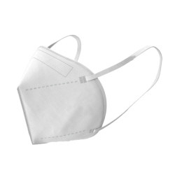 Masque FFP2 NR blanc à élastiques – Boîte de 20 | PMD MÉDICAL