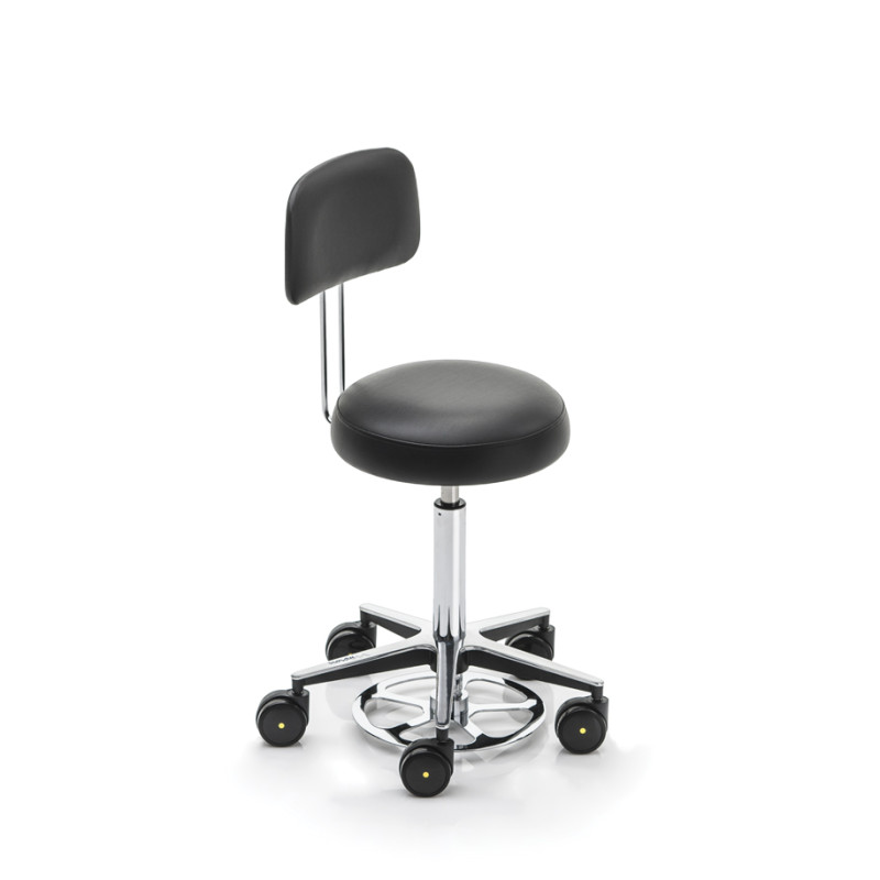 Tabouret de chirurgien NOVAK à commande au pied | PMD MÉDICAL