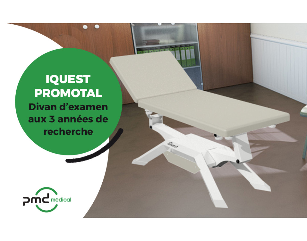 iQuest de Promotal : Divan d'examen aux 3 années de recherche