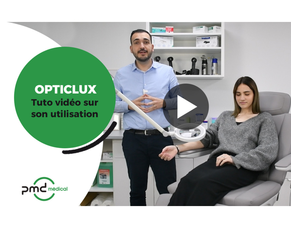 Guide complet d'utilisation de la lampe loupe Opticlux en vidéo