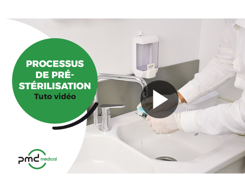 Le Processus de Pré-stérilisation des Instruments de Chirurgie en vidéo