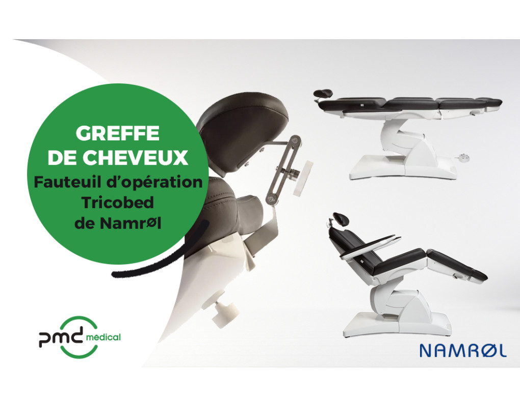 Le Tricobed, idéal pour la greffe de cheveux